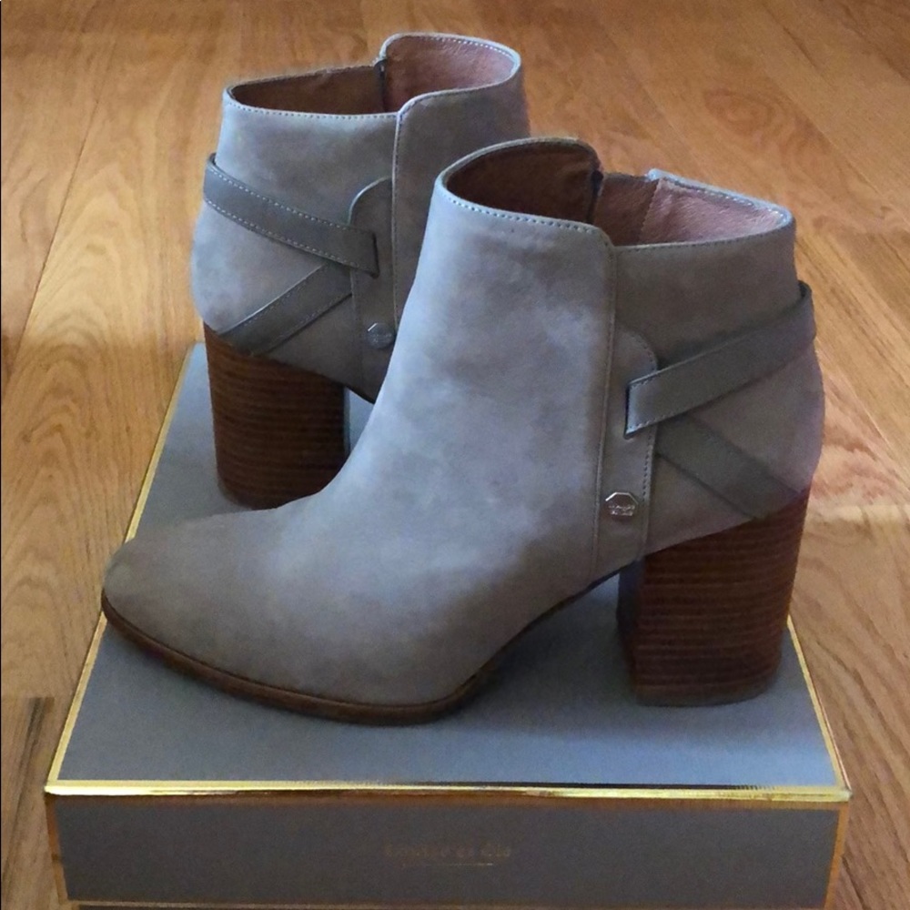 Louise et Cie - Grey ankle Booties